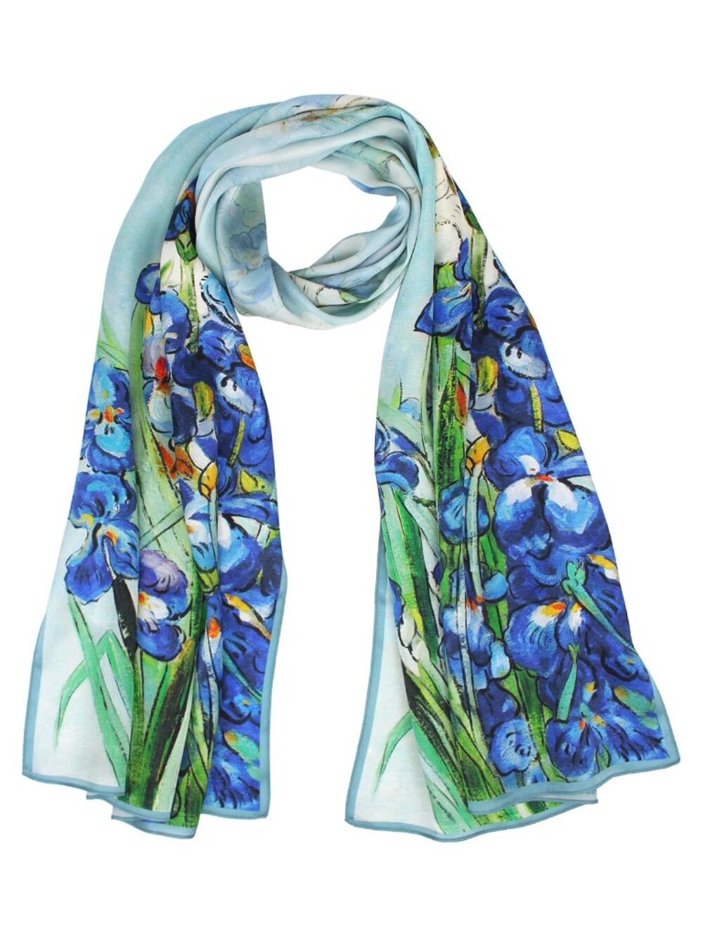 100% Mulberry Silk Long Oblong Scarf Large Shawl Wrap Gift Packed